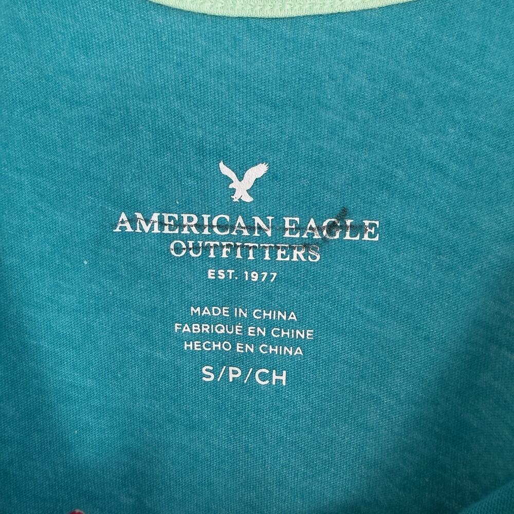 American Eagle Womens Double Strap Tank Top Green 2014 Small - Picture 3 of 9